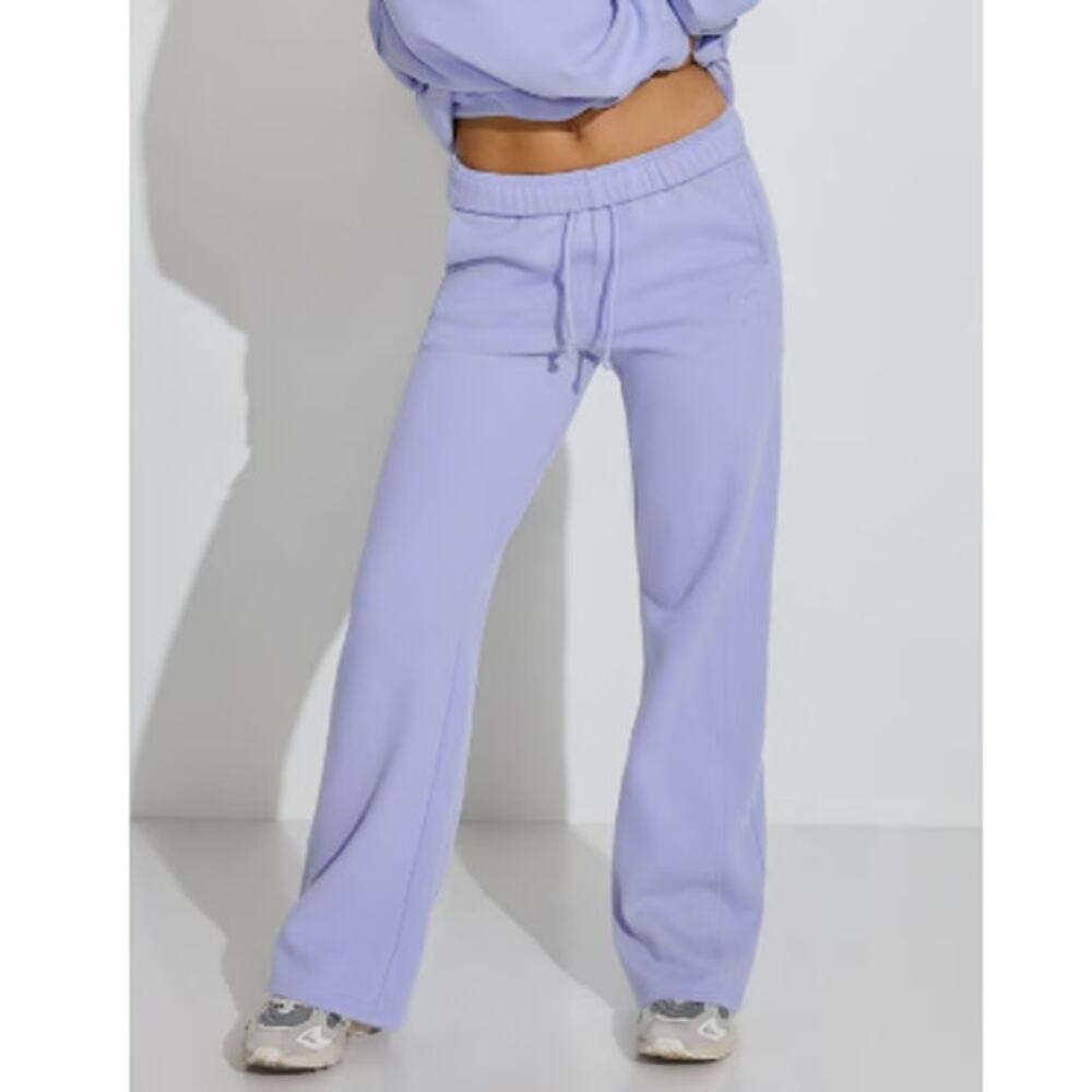 Garage Women's Lavender Lust UltraFleece Straight Leg Sweatpants Size XS